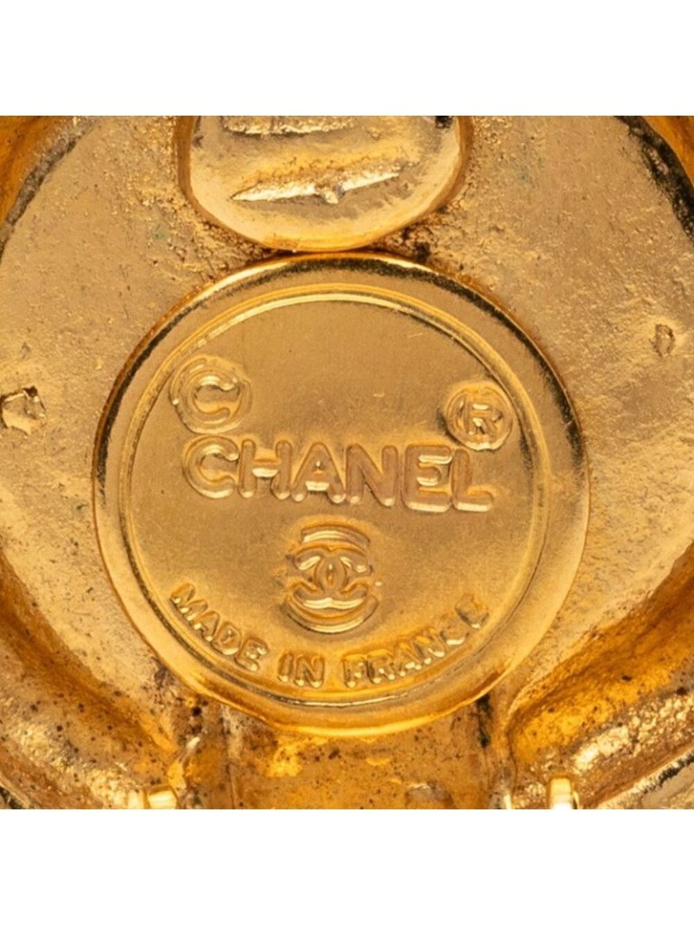 Chanel CC Logo Gold Plated - Picture 4 of 6
